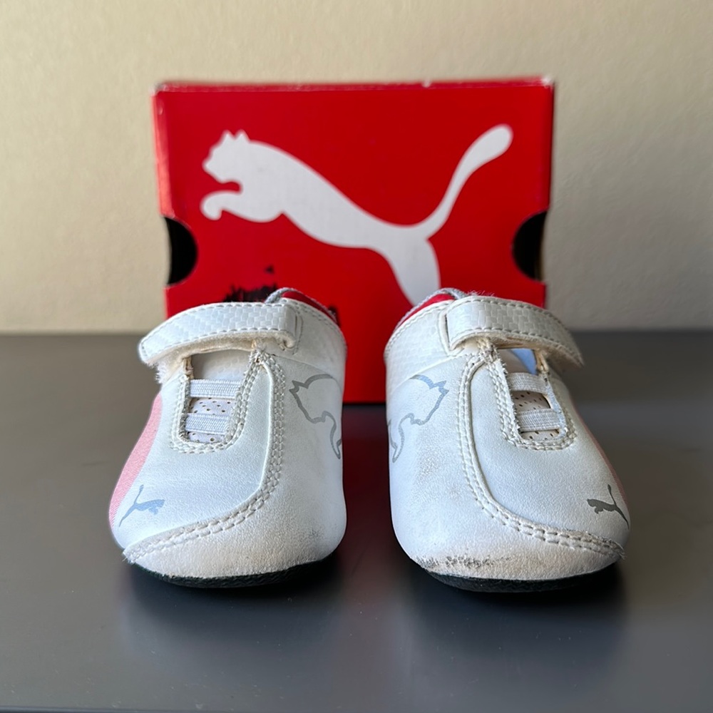 PUMA Little Kid/Big Kid Future Cat M1 SF V Kids Sneaker, Size 4